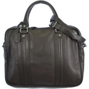 Gucci Dark Brown Leather Briefcase
